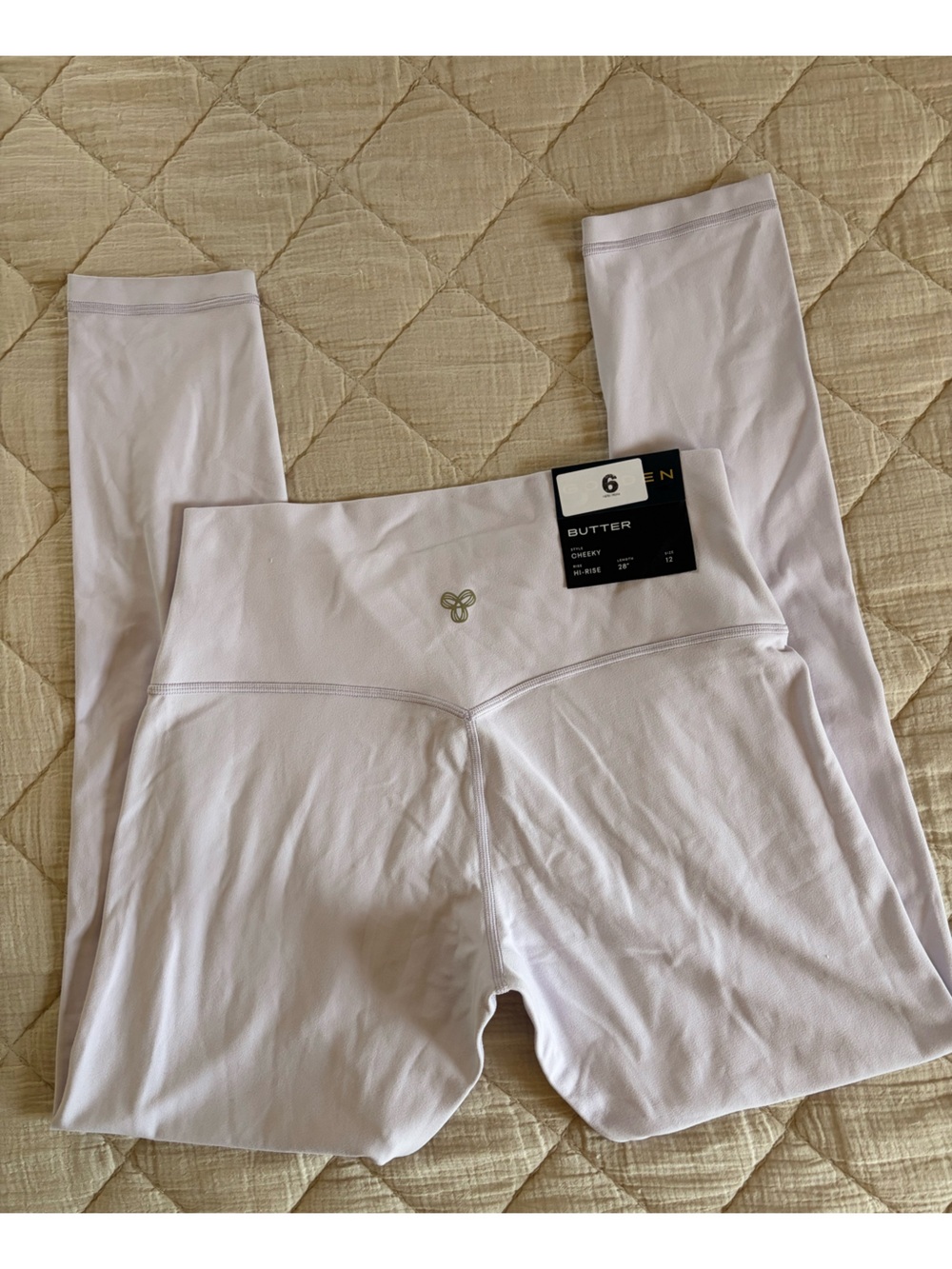 NWT Aritzia Golden Butter High-Waist Leggings Field Lavender 12